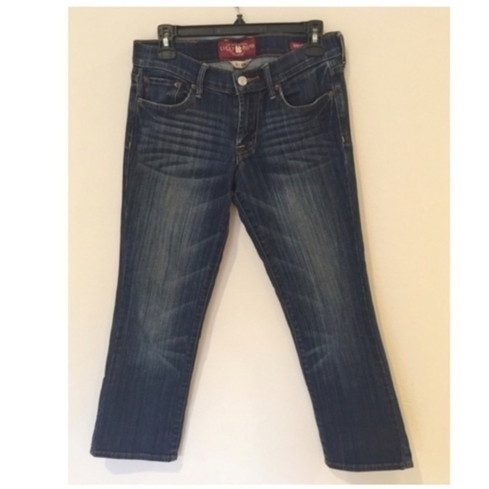 Lucky brand sweet n crop jeans size 26